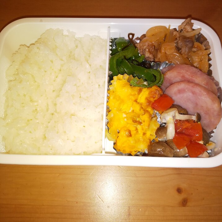 レンジ&トースターで簡単お弁当